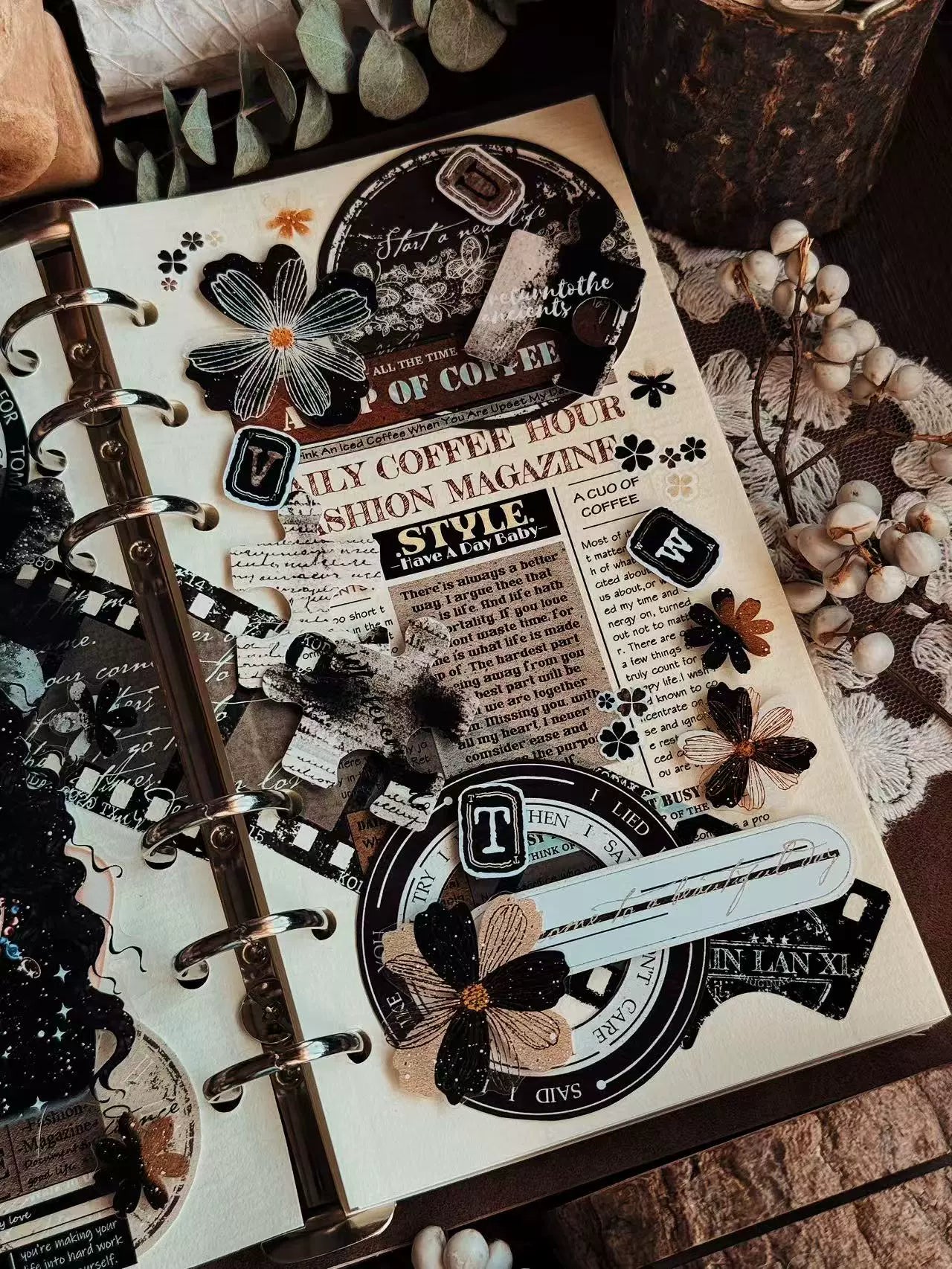 Linlanxi 【Herben Supplement】Original  Washi/Pet Tape - New Fashion Retro Wider English Counted Tape