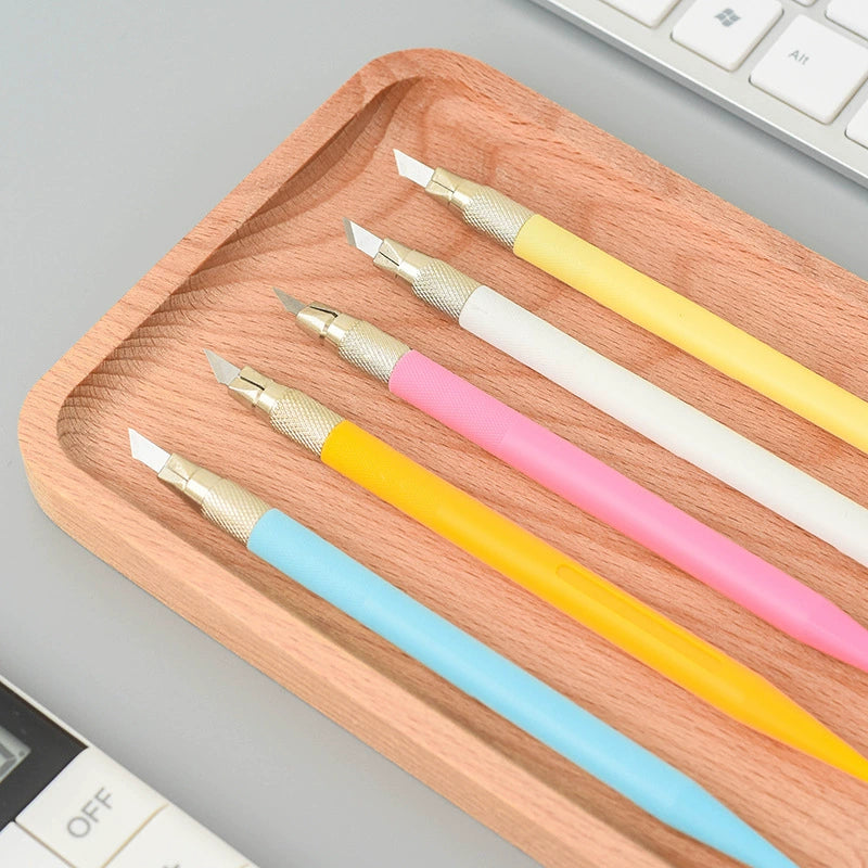 Handheld Pen Knife,Cutting Pad,Cutting tape,Cutting Pen Knife,Rubber Seal Carving Knife,Cutting Paper Pen,Handmade Knife,Art Knife