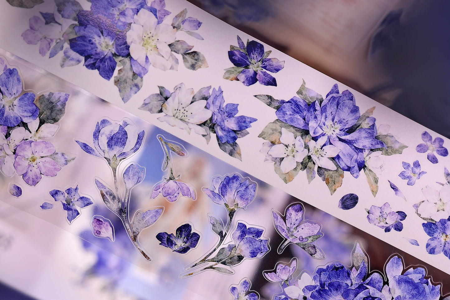 XiaoBaiJia【Lanyu Island】Light Retro Orginal Design Washi Pet Tape Landscape Stickers