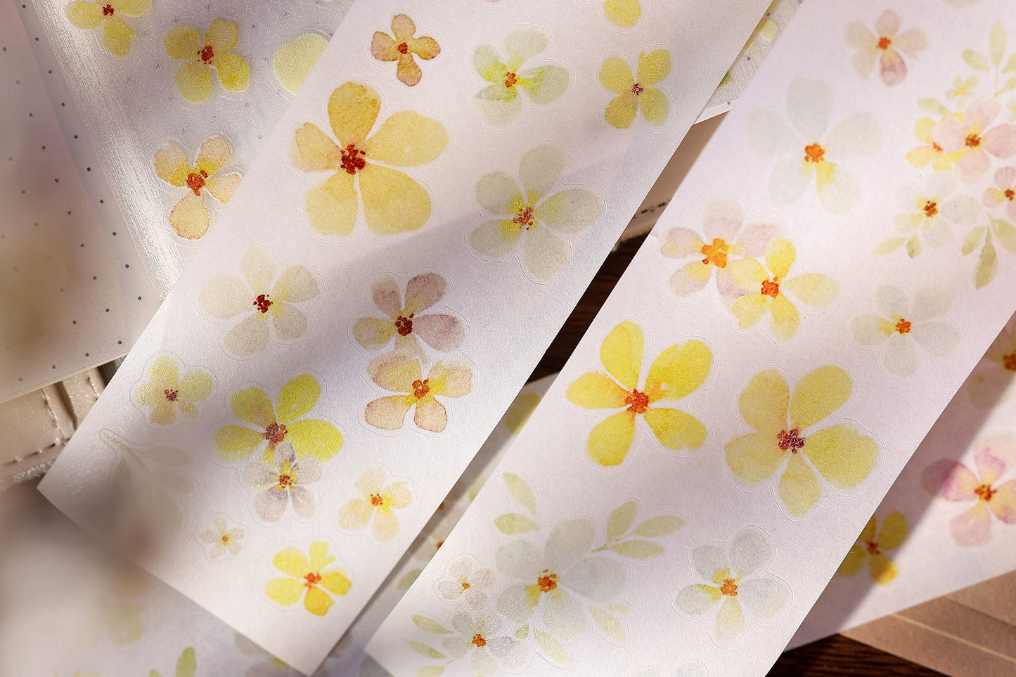 XiaoBaiJia Minimalist Style【Stars】Light Retro Orginal Design Washi Pet Tape Landscape Stickers