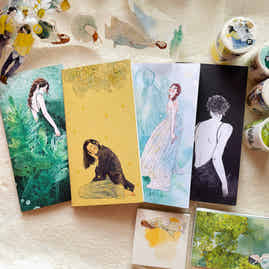 DingDing Vol9【4 Pcs 11*21cm Person Cover Travel Notebook】,Washi Sticker Book,Passport, Blank Inner Pages,for Junk Journal,Journaling,Scrapbooking