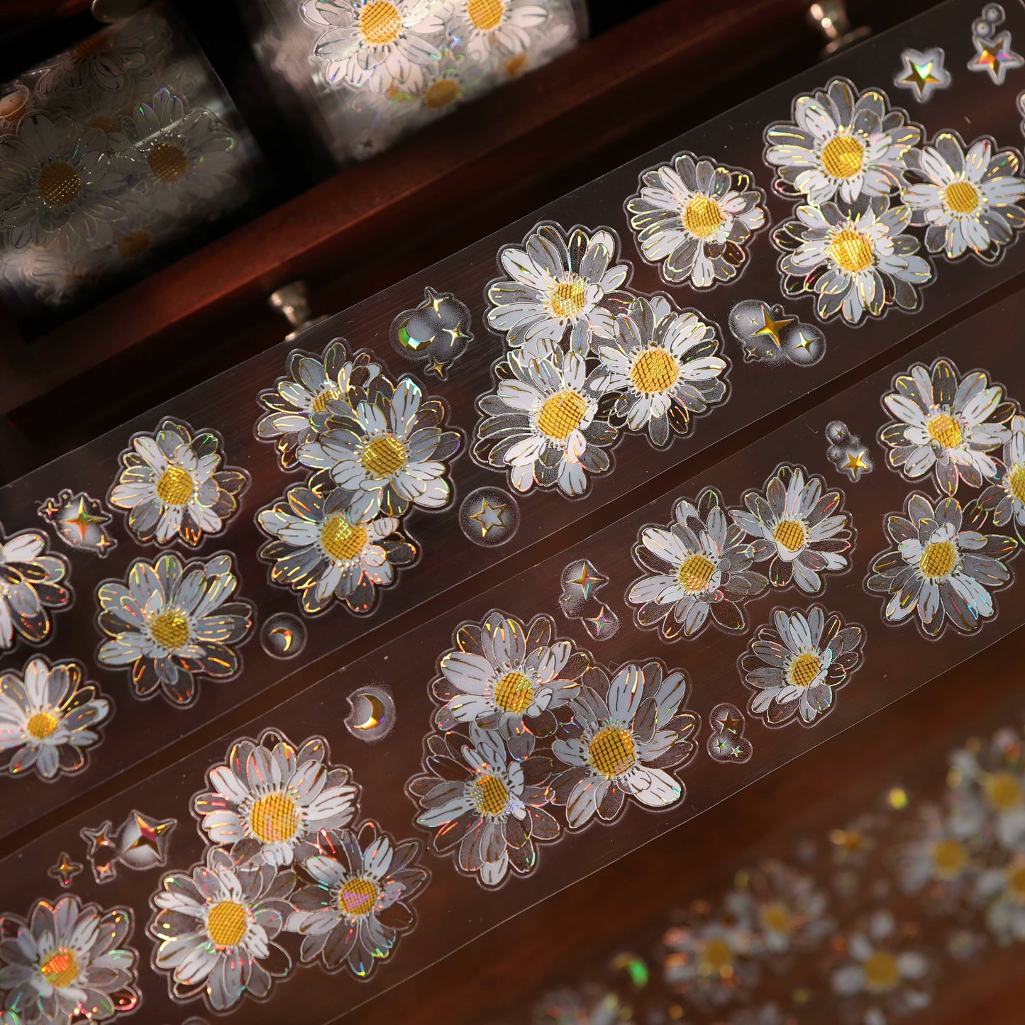 YiEr Vol17【Air Garden】Kiss-cut Floral Washi Tape and PET Stickers