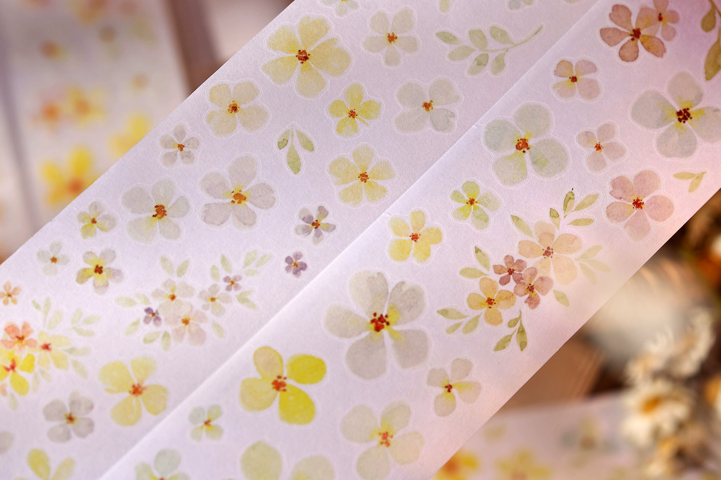 XiaoBaiJia Minimalist Style【Stars】Light Retro Orginal Design Washi Pet Tape Landscape Stickers