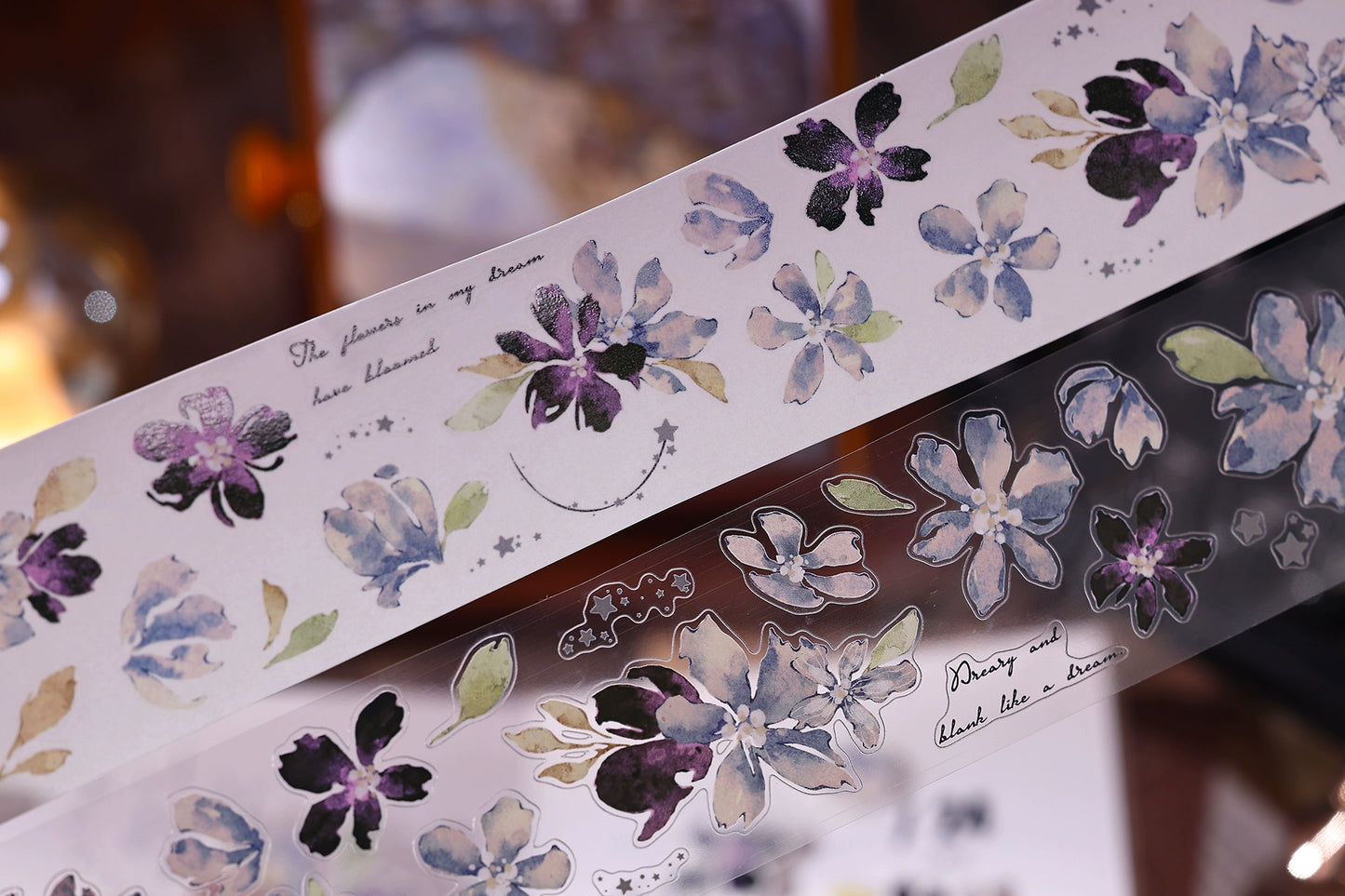 XiaoBaiJia【Dream】Light Retro Orginal Design Washi Pet Tape Landscape Stickers