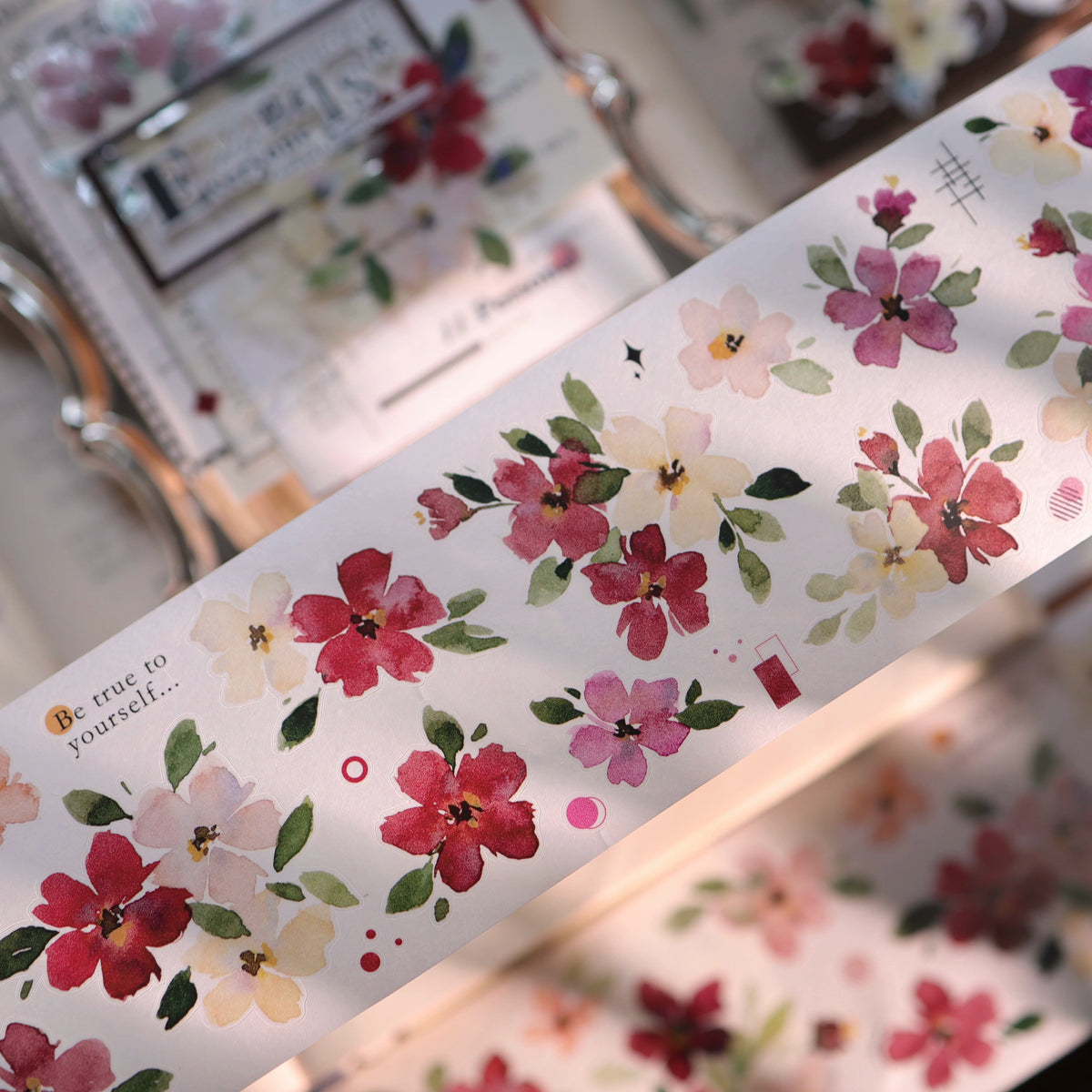 YiEr Vol18【Monet's Garden】Pre-cut Orginal Design Little Follower Washi Tape and PET Stickers