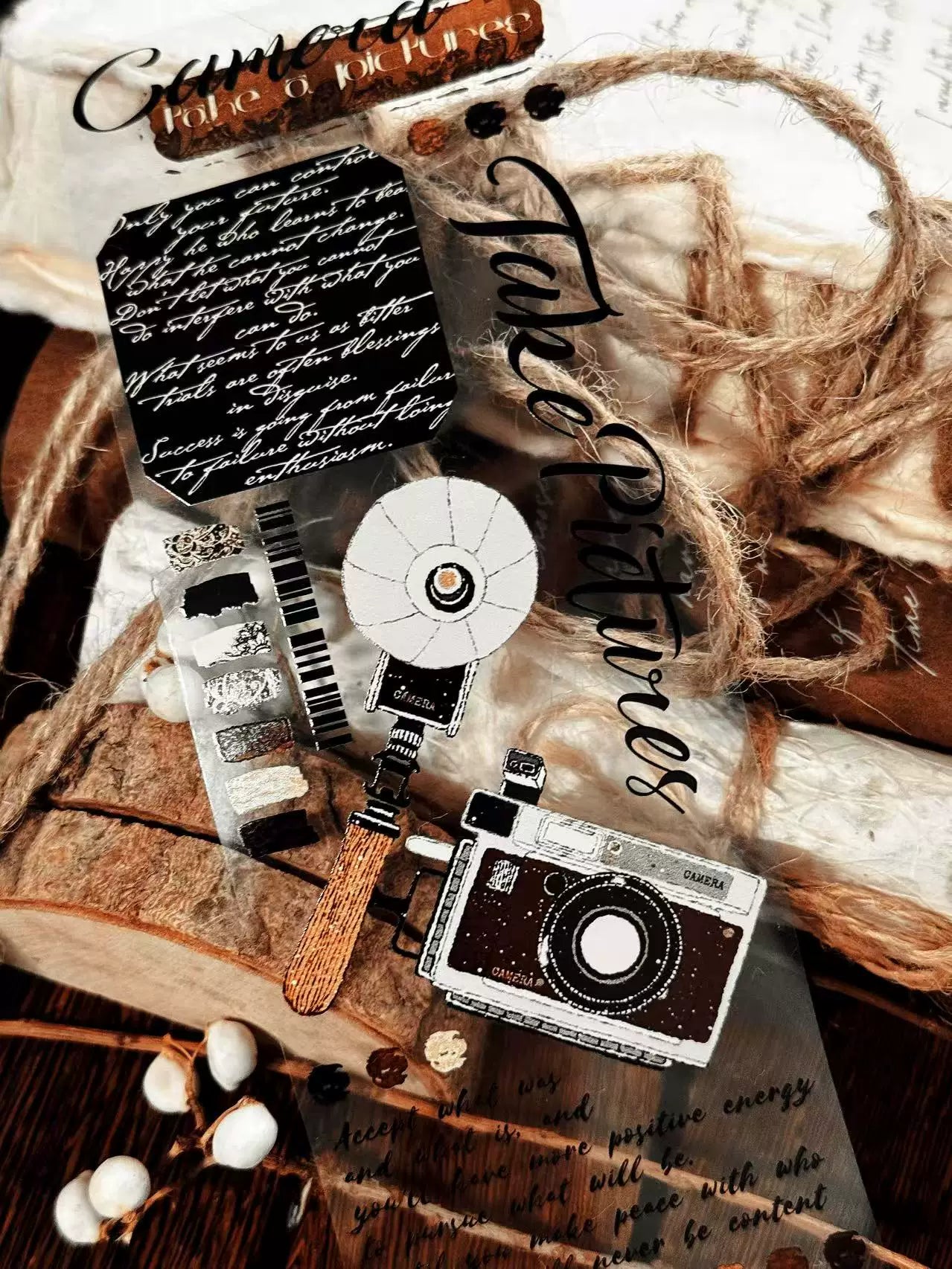 Linlanxi Vol13【Records of Antique Seals】Original Design Exquisite Vintage Decorative Washi Pet Tape