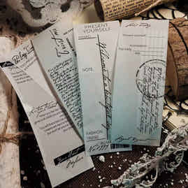 Linlanxi【Plain Semi Transparent Sticky Notes】Original Design Black and White Half Transparent Memo Washi/Pet Tape