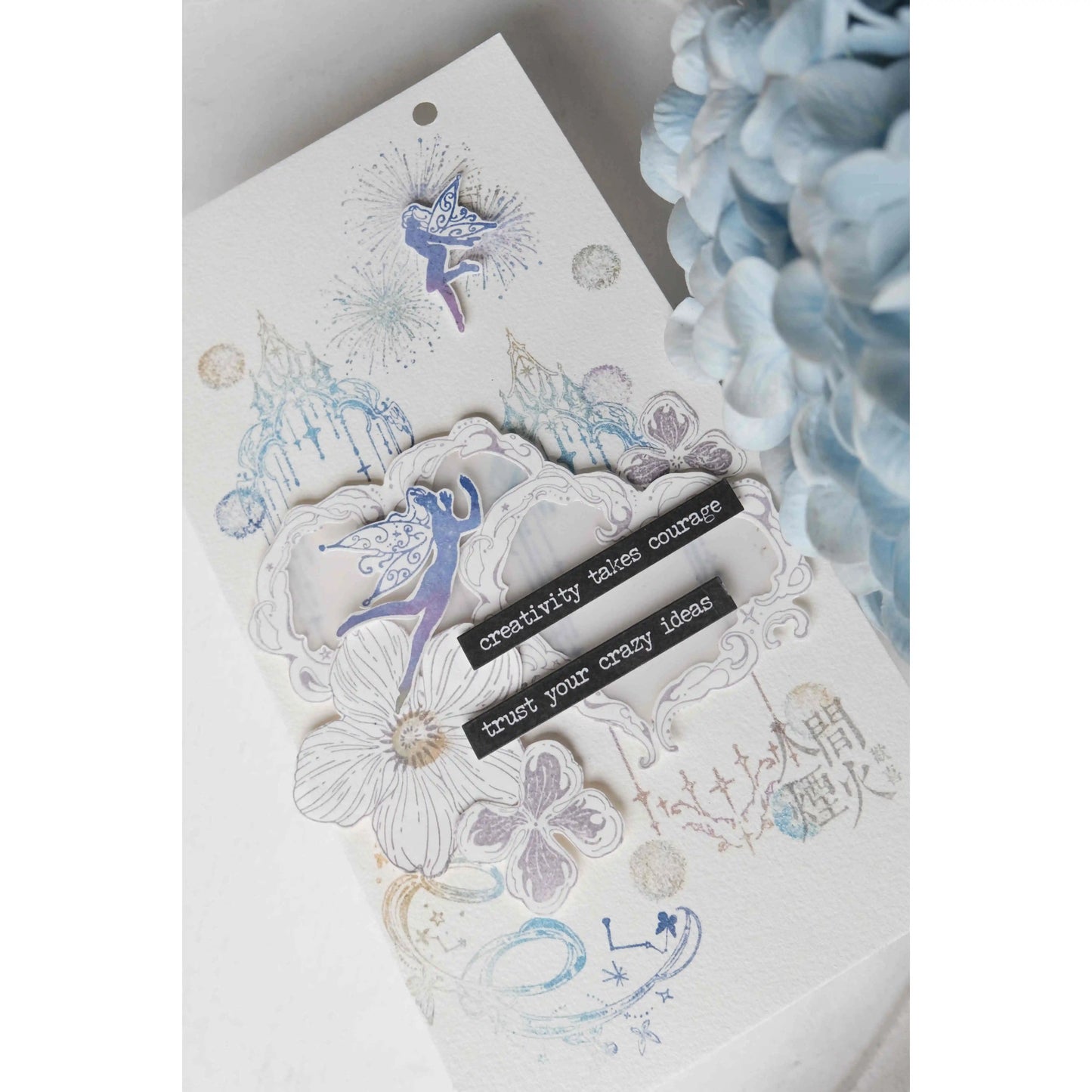 STARRY NIGHT Vol14【Fantastic Journey】Orginal Design Versatile Frame Maple Practical Frame Washi Tape Stamp