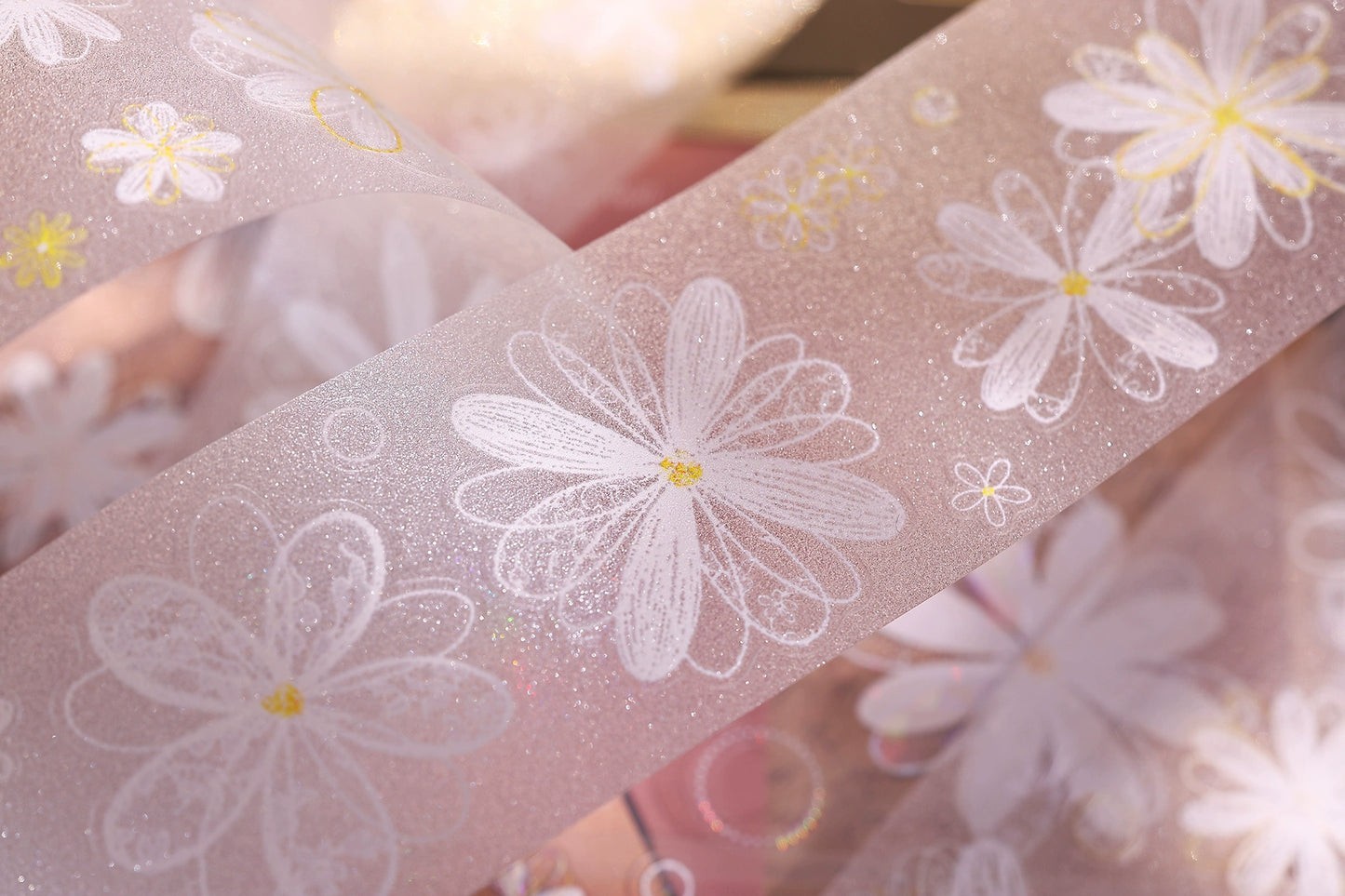 XiaoBaiJia【Cappuccino&White Dream Island】Light Retro Orginal Design Washi Pet Tape Landscape Stickers