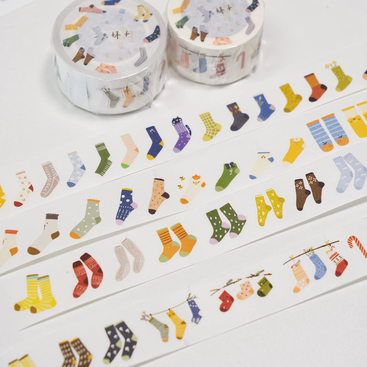 A Bit of A Studio【Going Out to Play】Pre-cut Stationery/Clips/Flowers/Mushrooms/Socks Washi/PET Tape