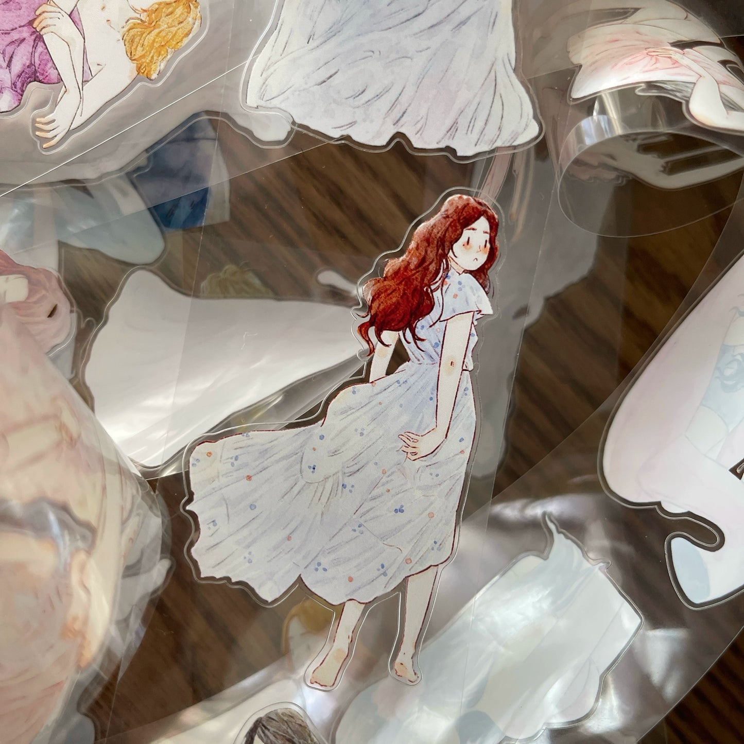 DingDing Vol10【36#Summer Days】Original Design Pre-Cut Washi/PET Tape Stickers,for Scrapbook Supplies,Journaling,Junk Journal,Bullet Journal,Planner Stickers