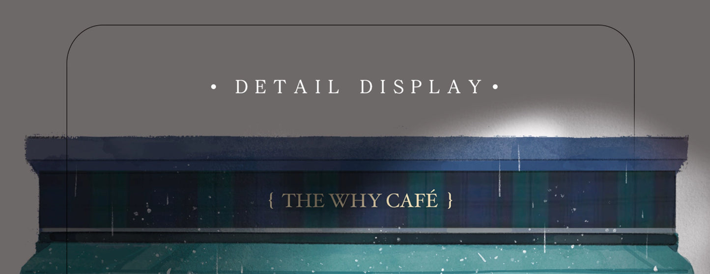 Moodtape【Leisurely Drinking Coffee】Coffee Shop Washi Tape Stickers for DIY Decorative Materials,Scrapbook Supplies,Junk Journal