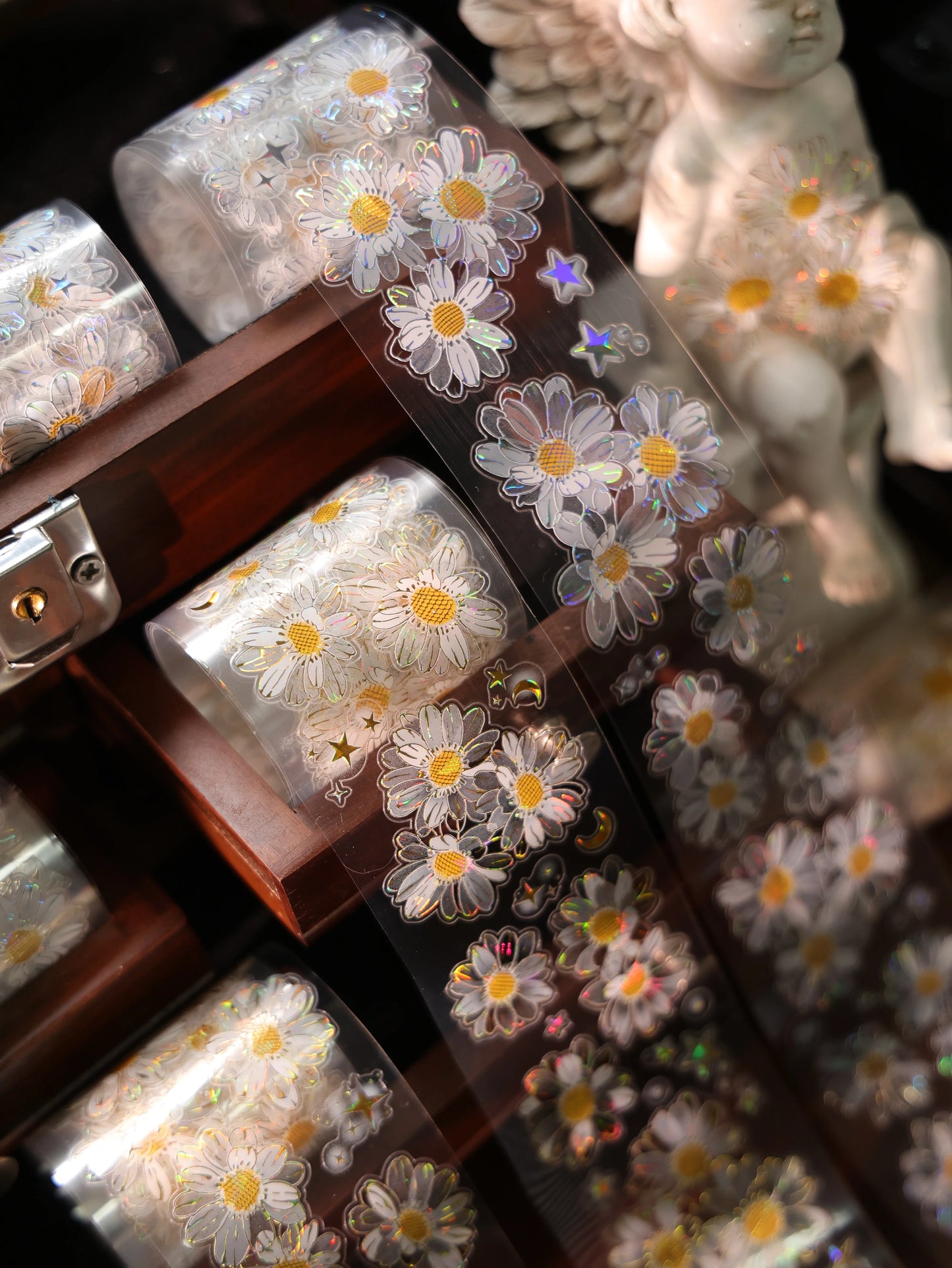 YiEr Vol17【Air Garden】Kiss-cut Floral Washi Tape and PET Stickers