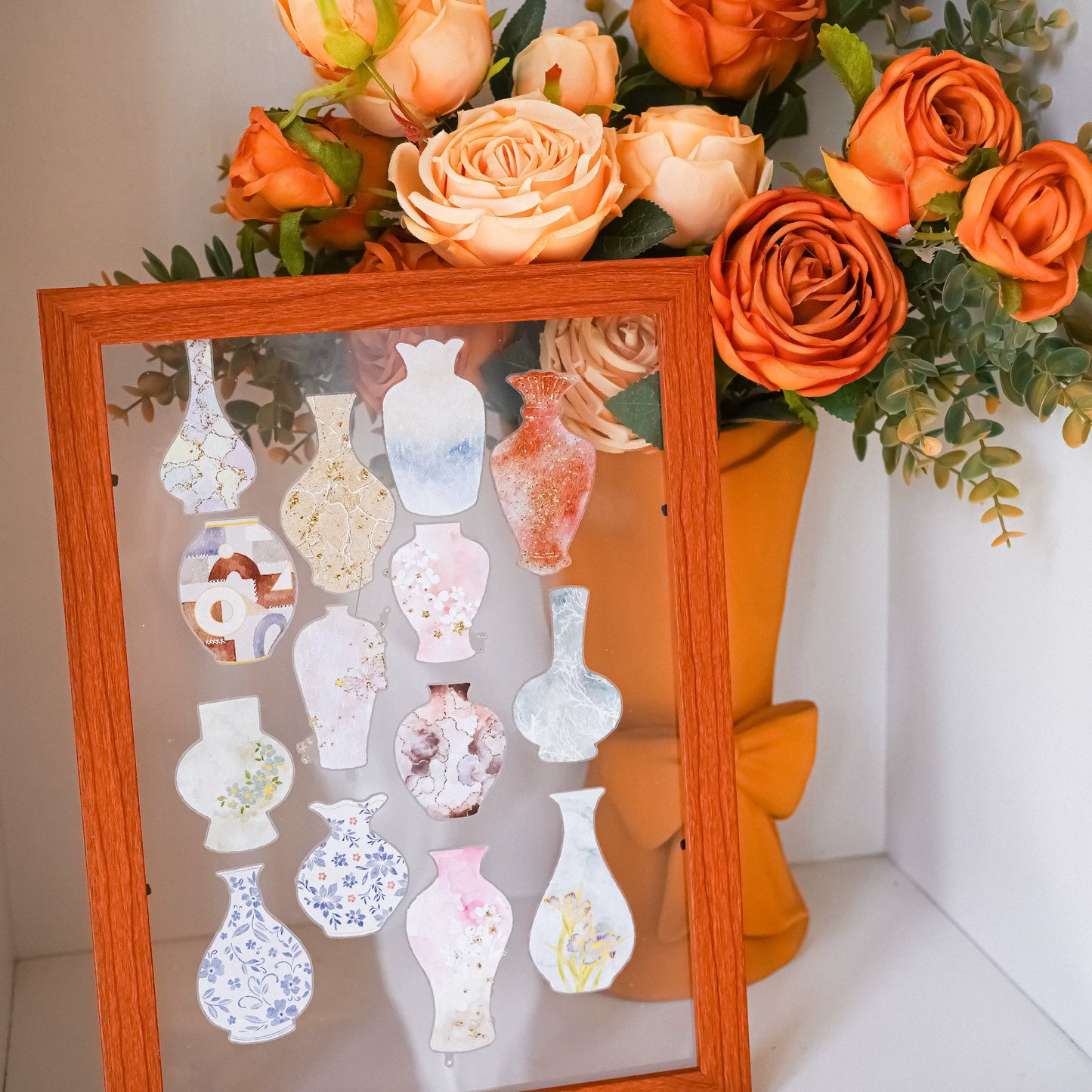 Yuanzi-Jennyuanzi【Nianci 2】Vorgeschnittenes Vase Washi PET Tape