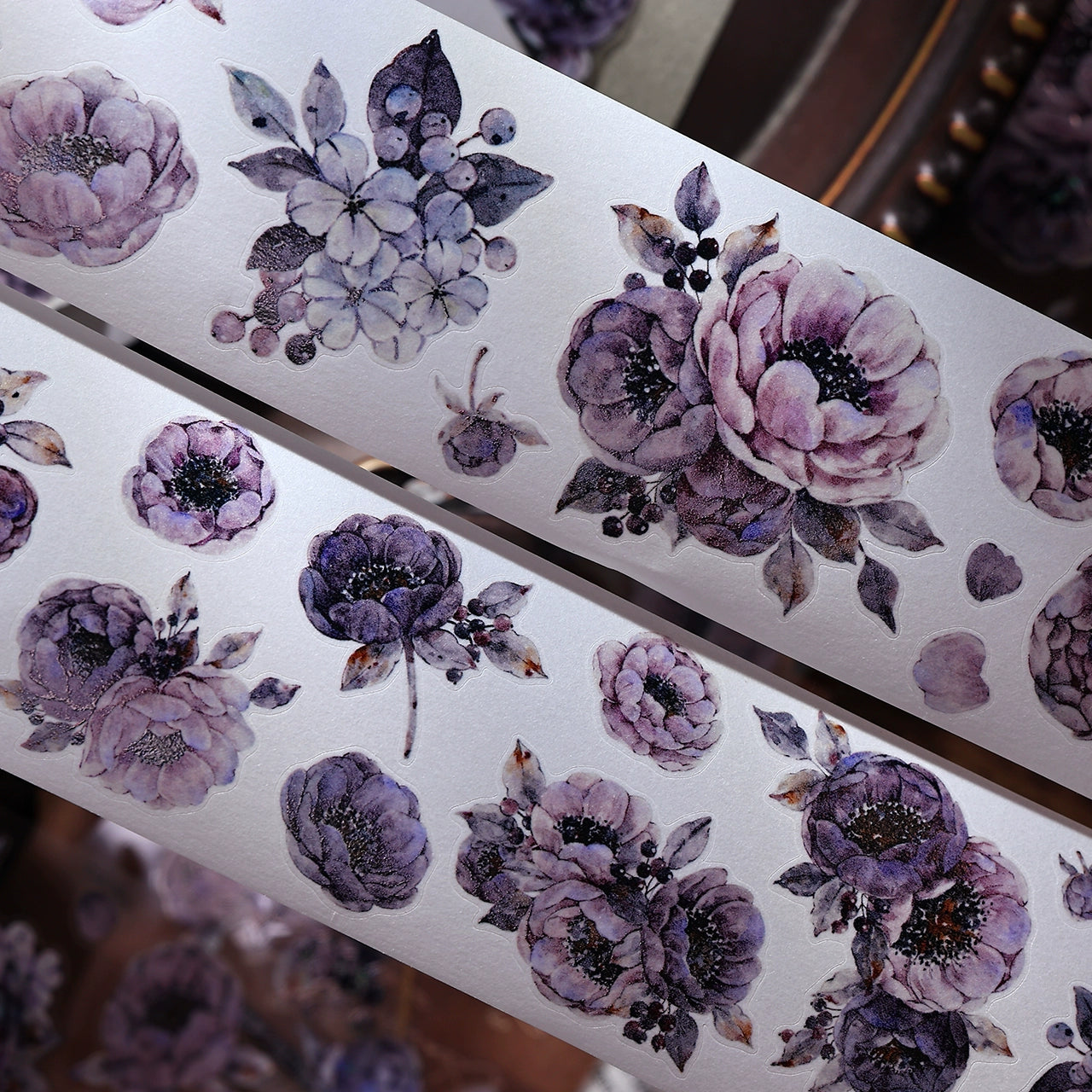 XiaoBaiJia【Night Breeze】Light Retro Orginal Design Washi Pet Tape Landscape Stickers