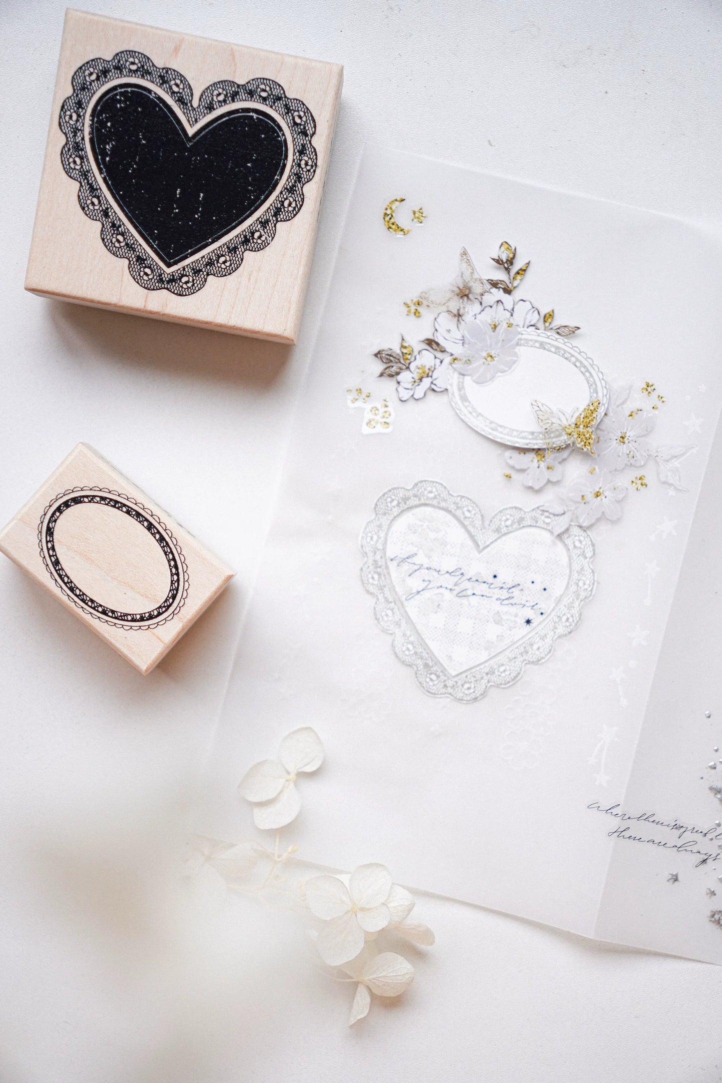 Yuanzi-Jennyuanzi【Lace Border Series】Retro maple Stamp