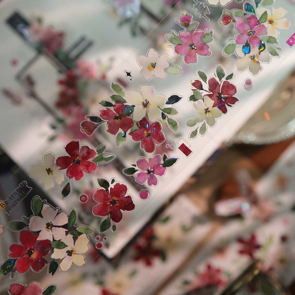 YiEr Vol18【Monet's Garden】Pre-cut Orginal Design Little Follower Washi Tape and PET Stickers