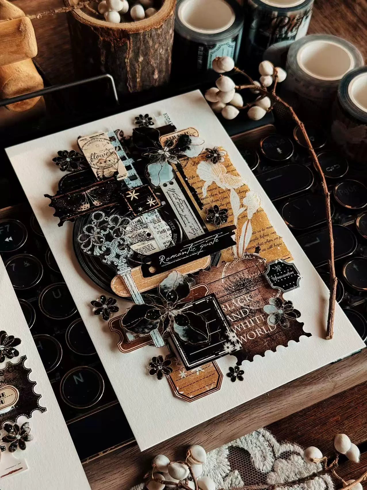 Linlanxi Vol13【Records of Antique Seals】Original Design Exquisite Vintage Decorative Washi Pet Tape