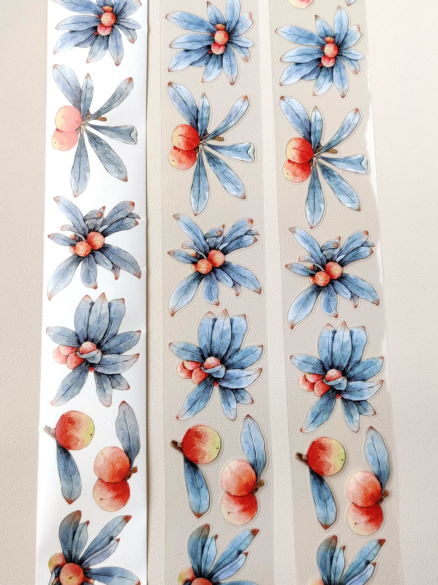 Xiangxiang Vol7【Red Bayberry】Light Retro Character Scenery Orginal Design Washi Pet Tape Landscaping Stickers