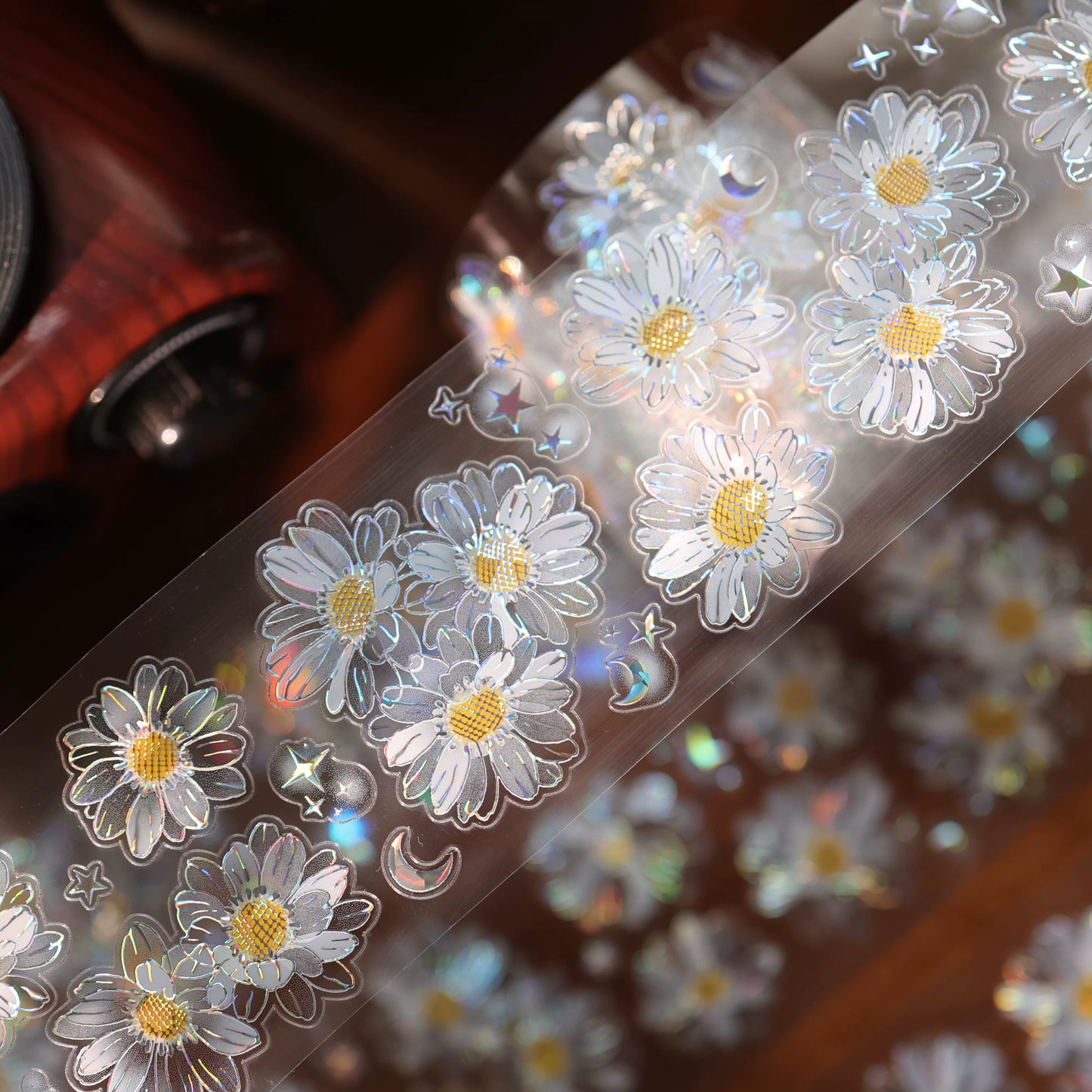 YiEr Vol17【Air Garden】Kiss-cut Floral Washi Tape and PET Stickers