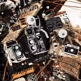 Linlanxi Vol13【Records of Antique Seals】Original Design Exquisite Vintage Decorative Washi Pet Tape