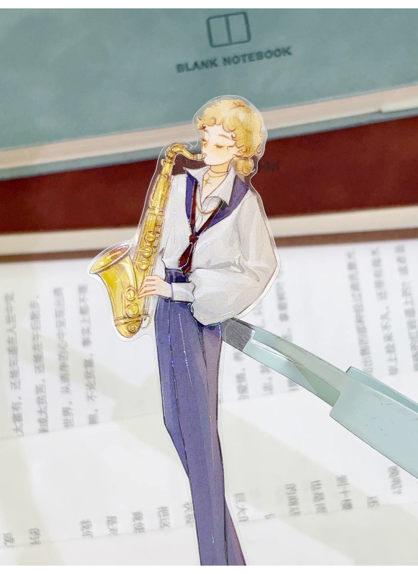 ZiYuanSu Vol15【Fingertip Radiance】Character Material Pre-cut Washi PET Tape