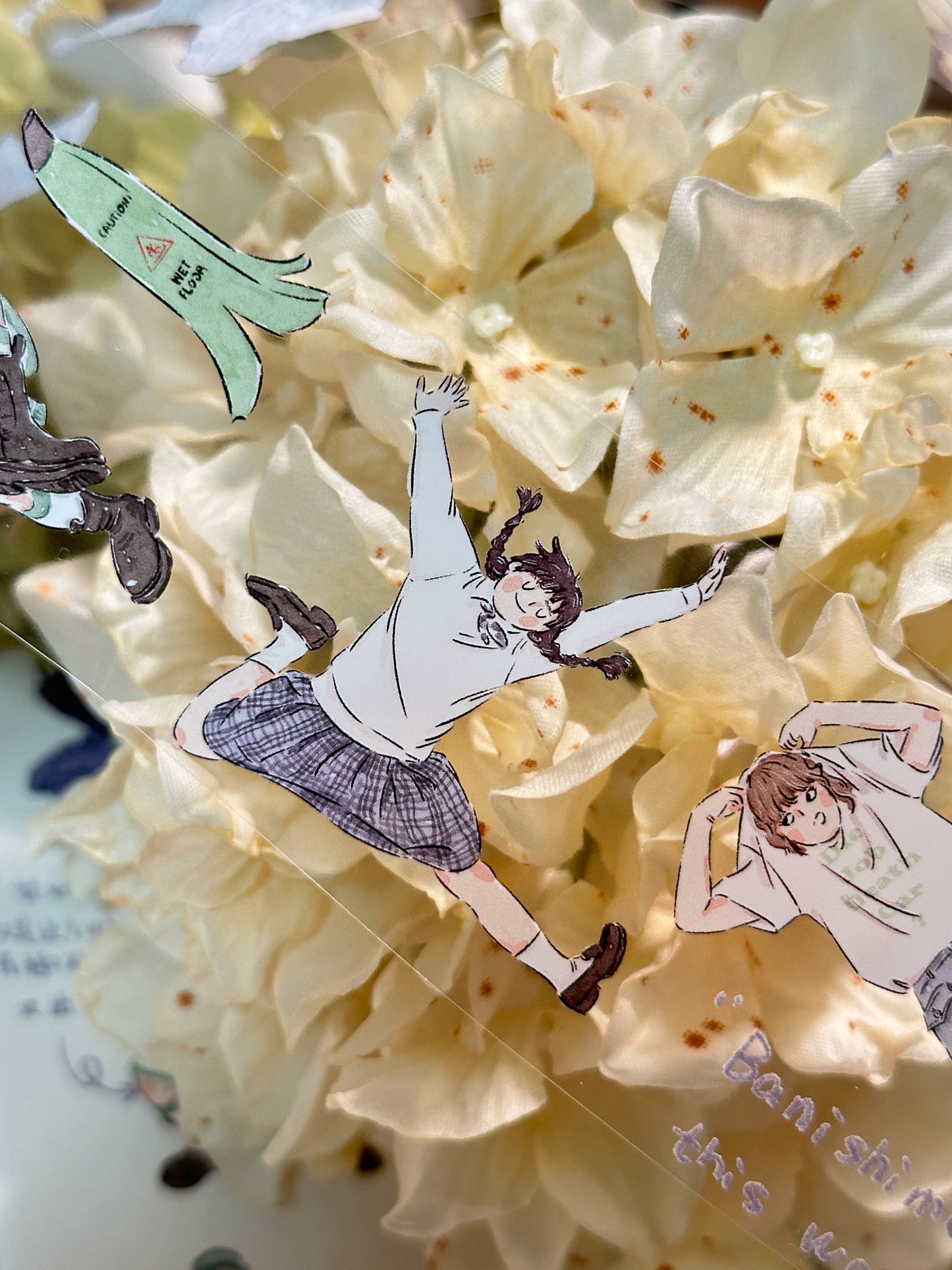 XiYue【Prohibit Burnt Green】Original Design Washi/PET Tape Stickers