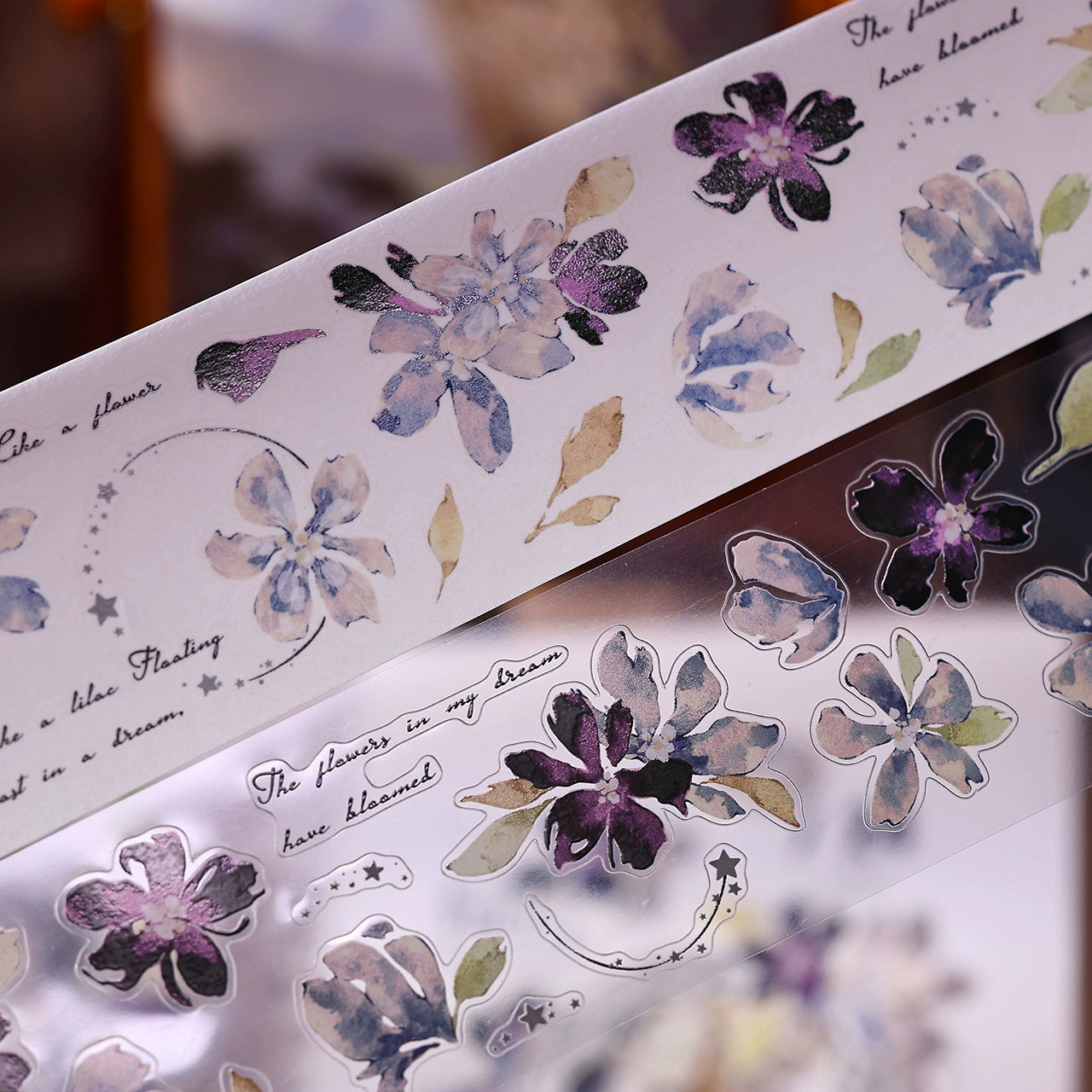 XiaoBaiJia【Dream】Light Retro Orginal Design Washi Pet Tape Landscape Stickers