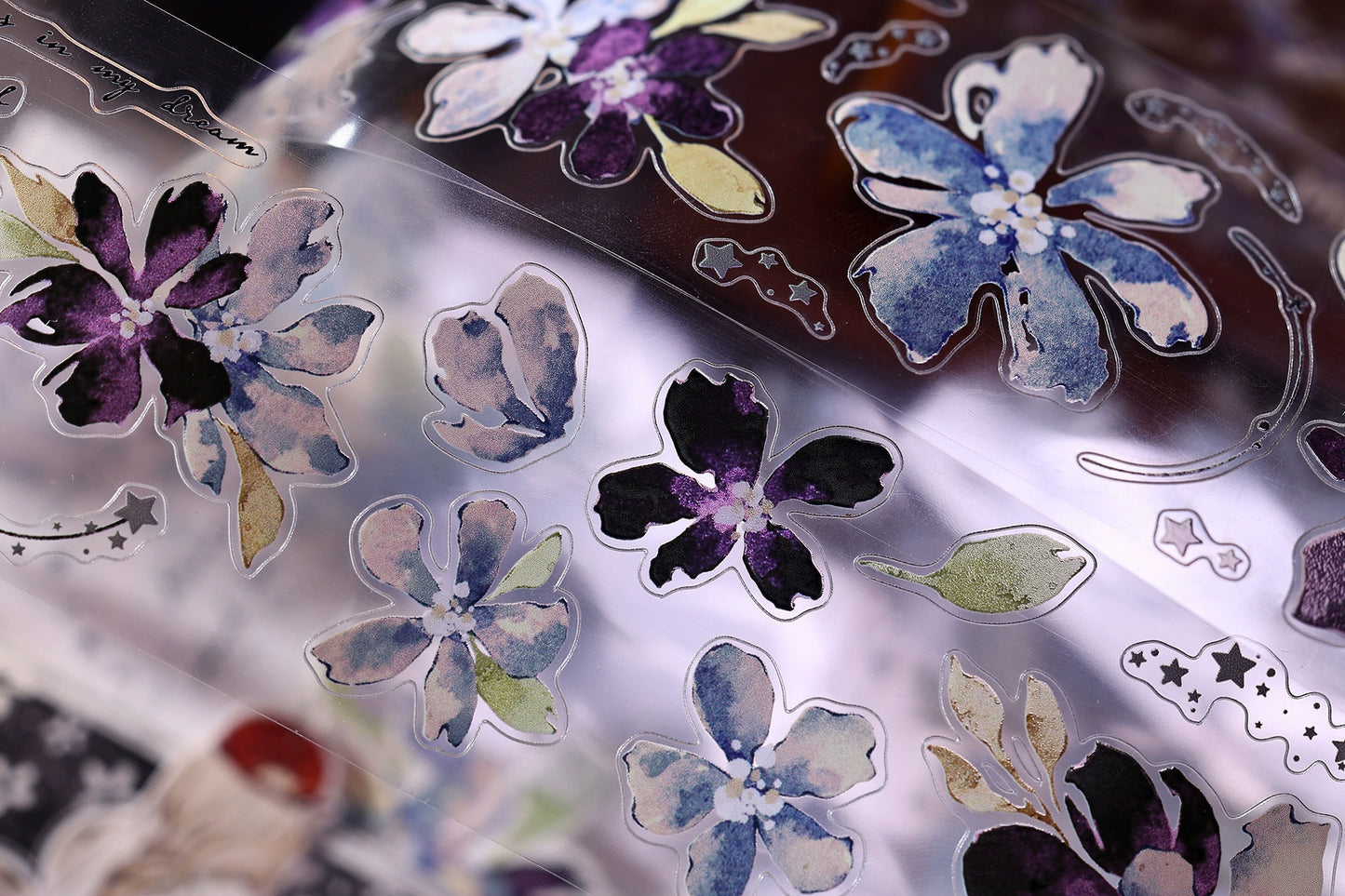 XiaoBaiJia【Dream】Light Retro Orginal Design Washi Pet Tape Landscape Stickers