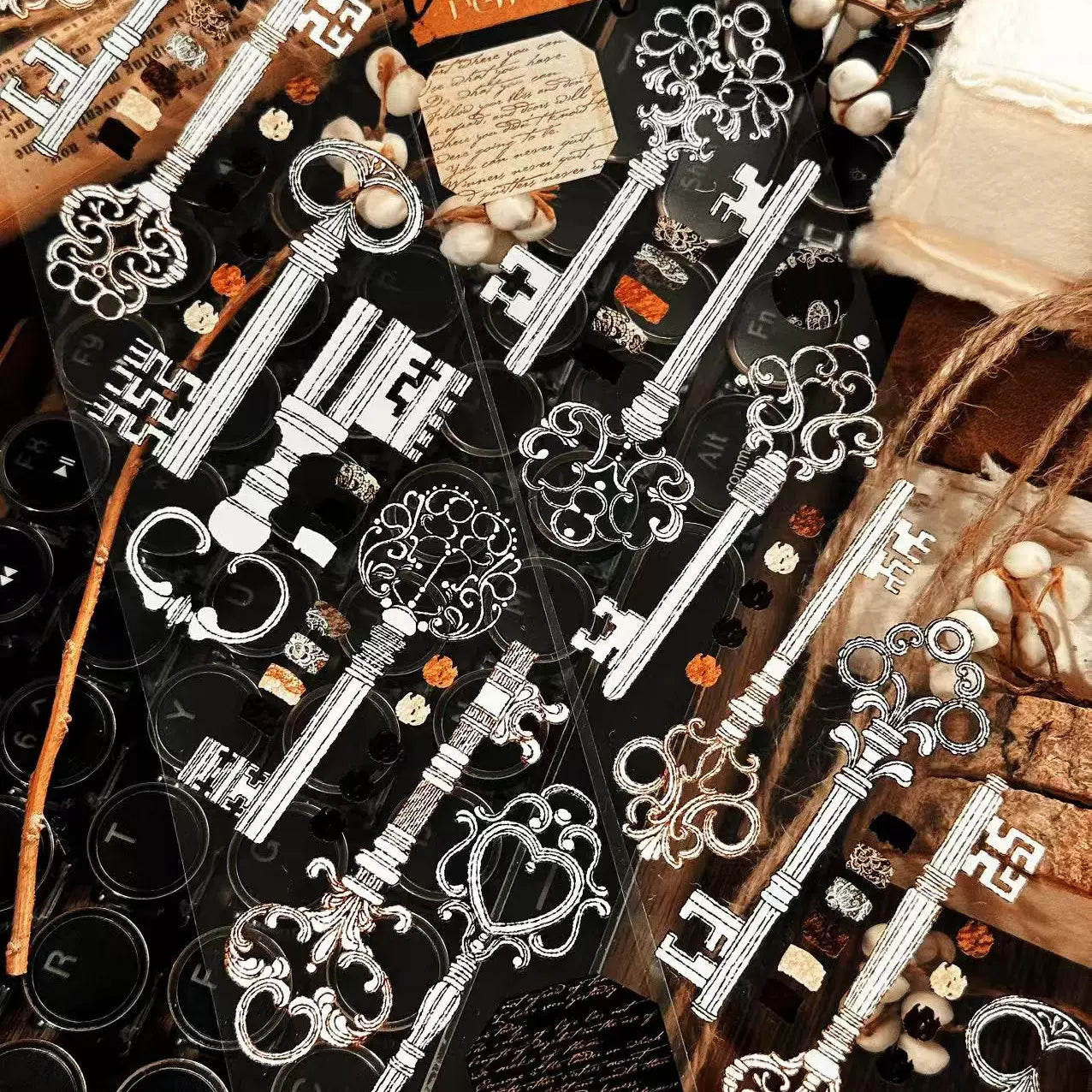 Linlanxi Vol13【Records of Antique Seals】Original Design Exquisite Vintage Decorative Washi Pet Tape