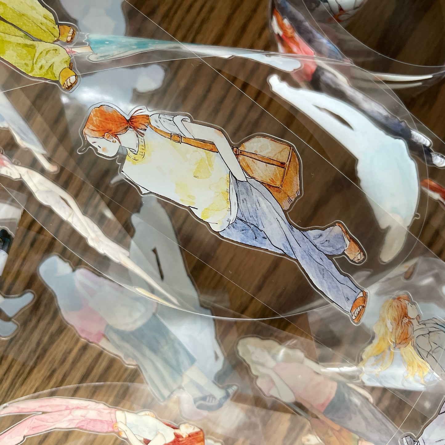 DingDing Vol10【37#Follow Your Heart】Original Design Pre-Cut Washi/PET Tape Stickers,for Scrapbook Supplies,Journaling,Junk Journal,Bullet Journal,Planner Stickers