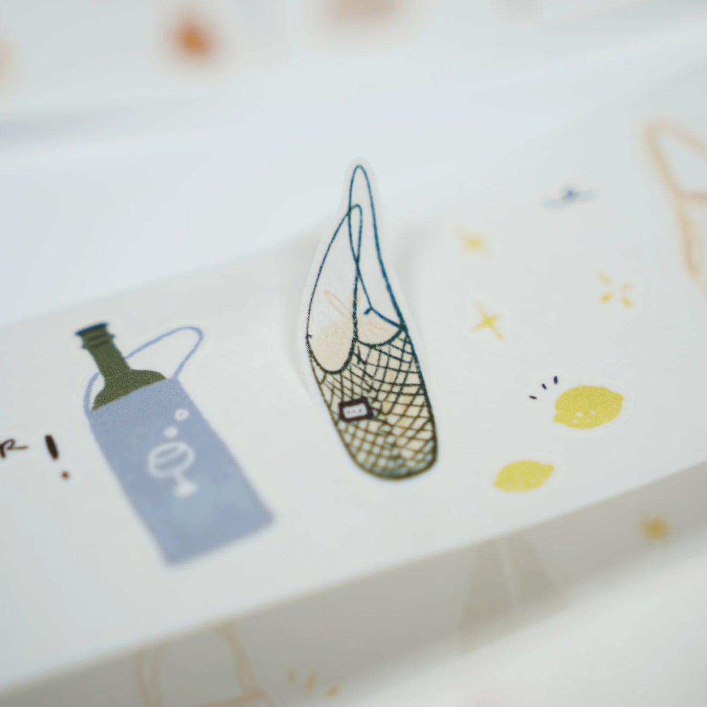 A Bit of A Studio【What's in My Bag】Pre-cut Camp/Breakfast/Bag/Forest Washi/PET Tape