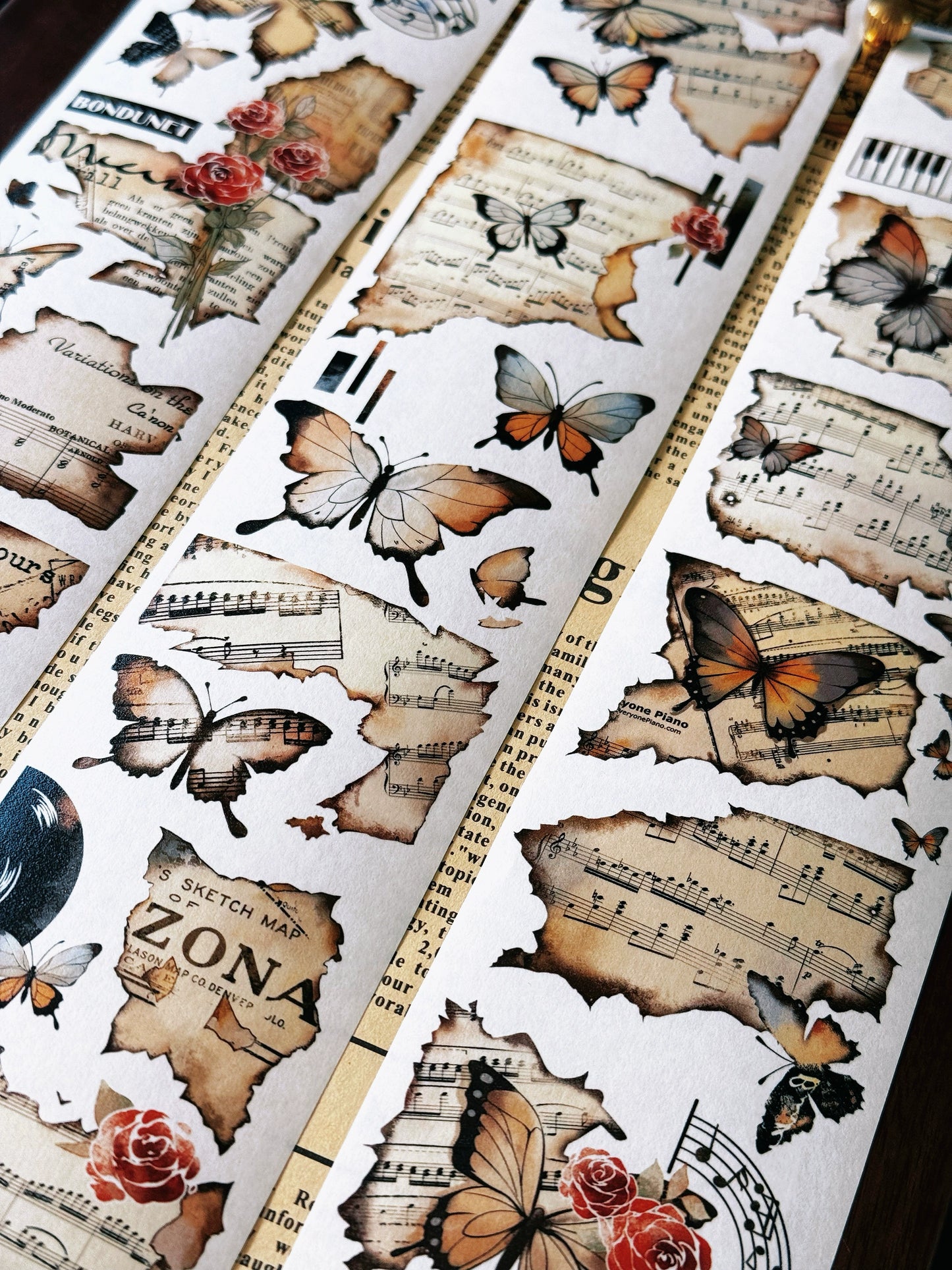 XiYue【Anxious】Original Design Washi/PET Tape Stickers