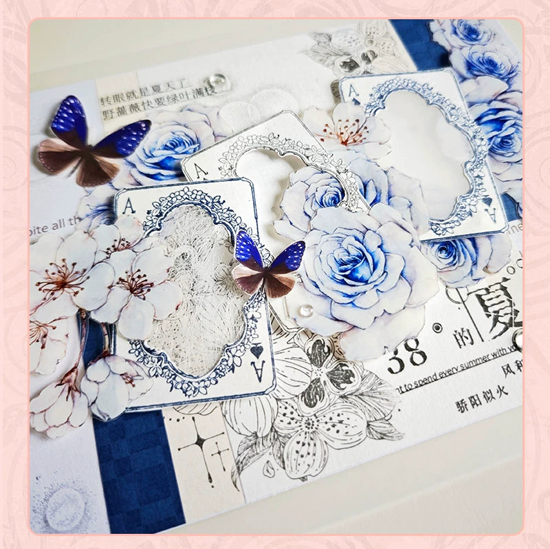 STARRY NIGHT Vol14【Fantastic Journey】Orginal Design Versatile Frame Maple Practical Frame Washi Tape Stamp