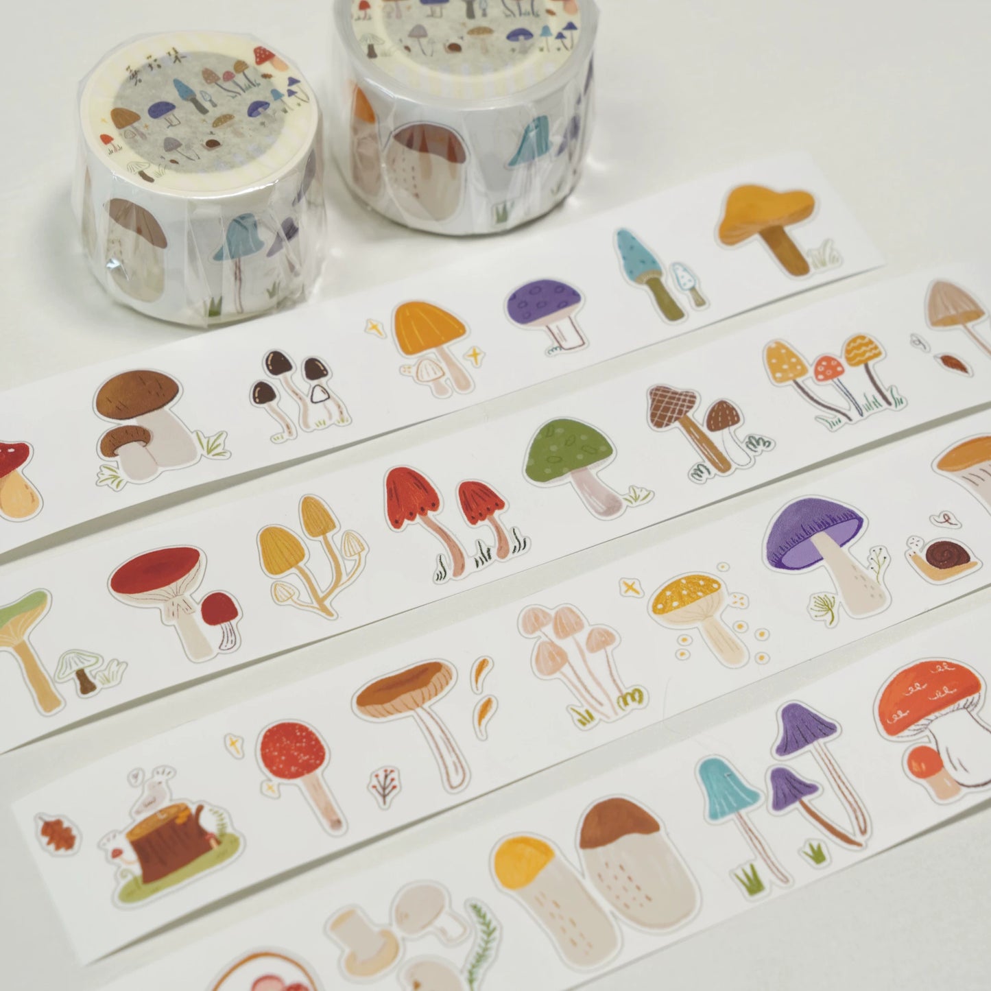 A Bit of A Studio【Going Out to Play】Pre-cut Stationery/Clips/Flowers/Mushrooms/Socks Washi/PET Tape