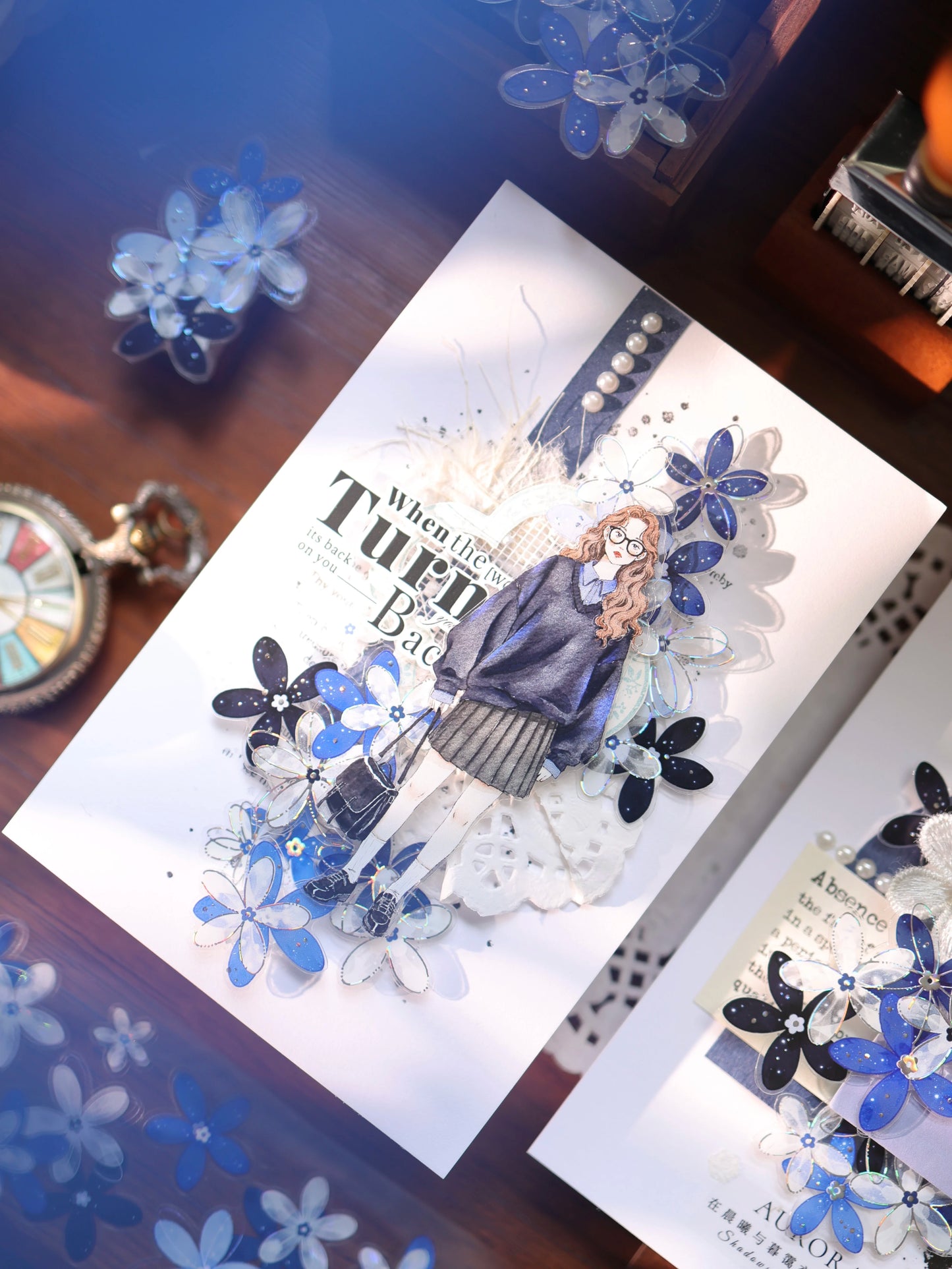 YiEr Vol17【English Quotation】Kiss-cut Text Washi Tape and PET Stickers