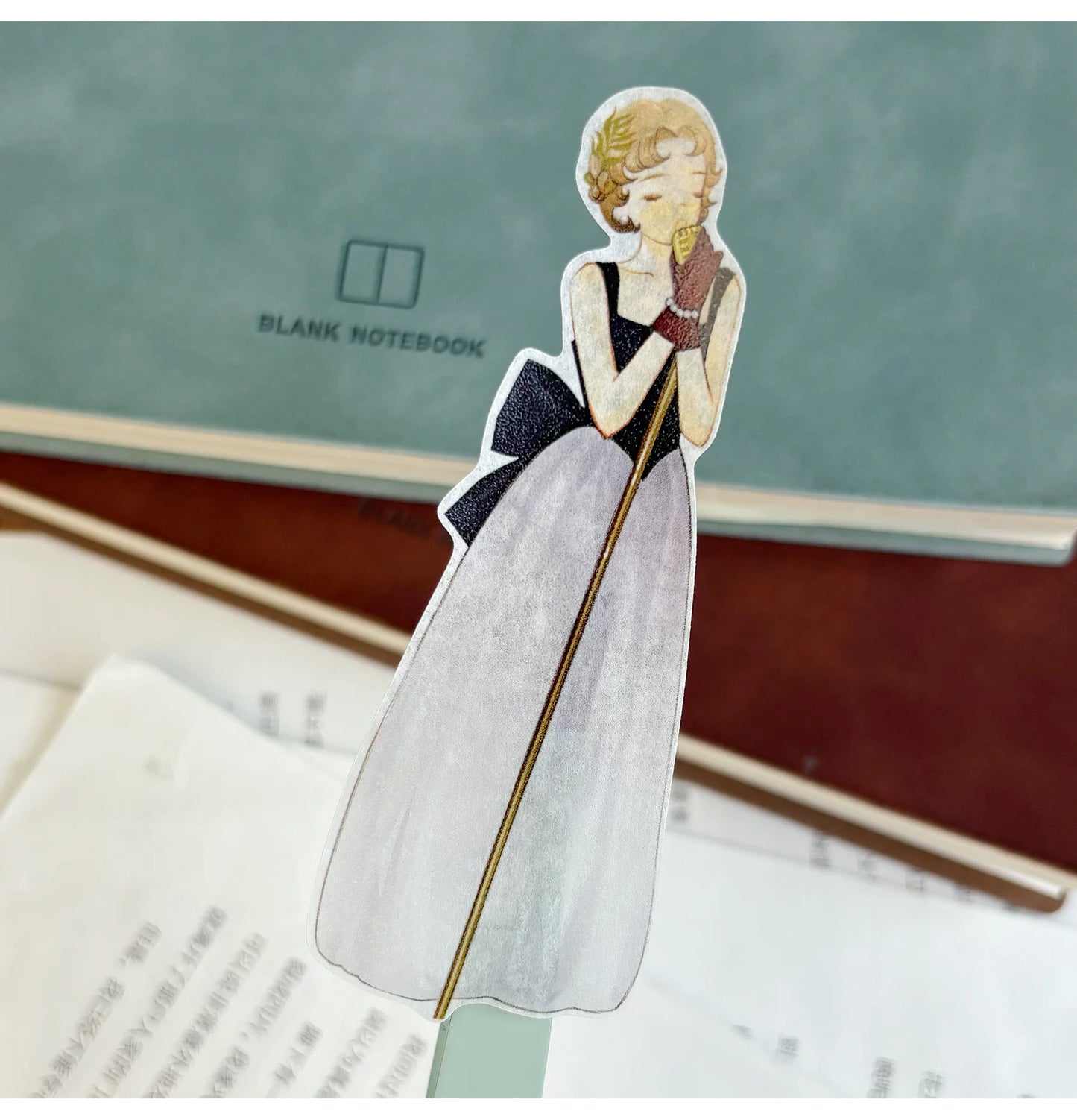 ZiYuanSu Vol15【Fingertip Radiance】Character Material Pre-cut Washi PET Tape
