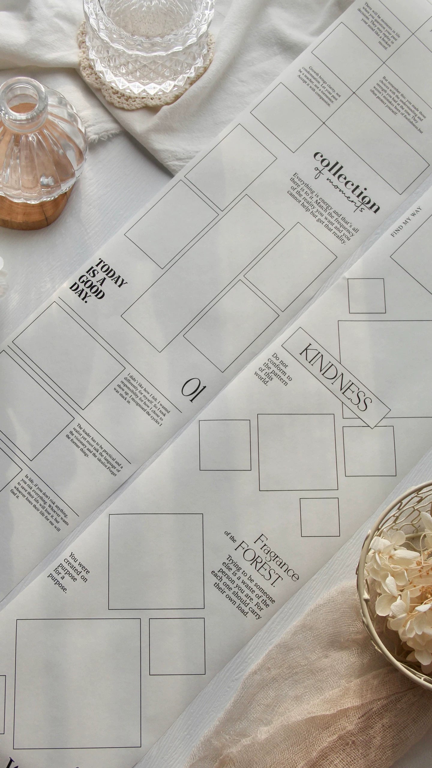 TianCheng-Vol7【Storyboard Frame】Backgroud Frame Washi PET Tape,for Scrapbook Supplies,Scrapbook Tape Stickers,Junk Journal Supplies