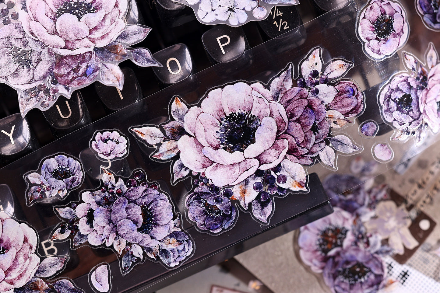 XiaoBaiJia【Night Breeze】Light Retro Orginal Design Washi Pet Tape Landscape Stickers