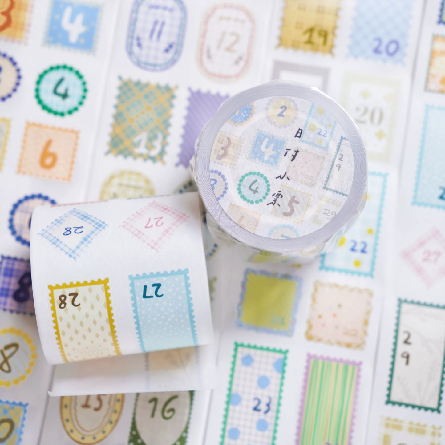 A Bit of A Studio【Daily Payment Receipt】Pre-cut Animal/Small Day/Fruit Washi/PET Tape