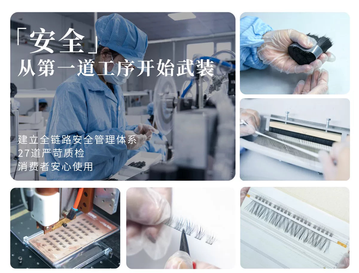 UIMO【3D Volume Eyelashes】Glue-Free False Eyelashes,Fluffy,Realistic,Natural-looking,Self-adhesive,Segmented,Barbie/Manga Style Lashes