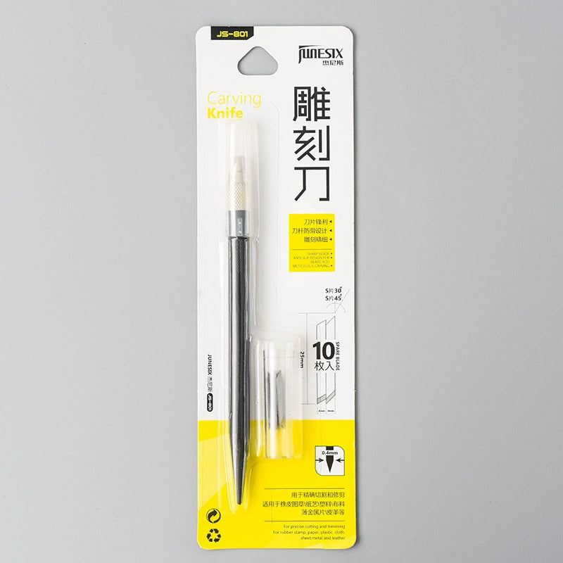 Handheld Pen Knife,Cutting Pad,Cutting tape,Cutting Pen Knife,Rubber Seal Carving Knife,Cutting Paper Pen,Handmade Knife,Art Knife