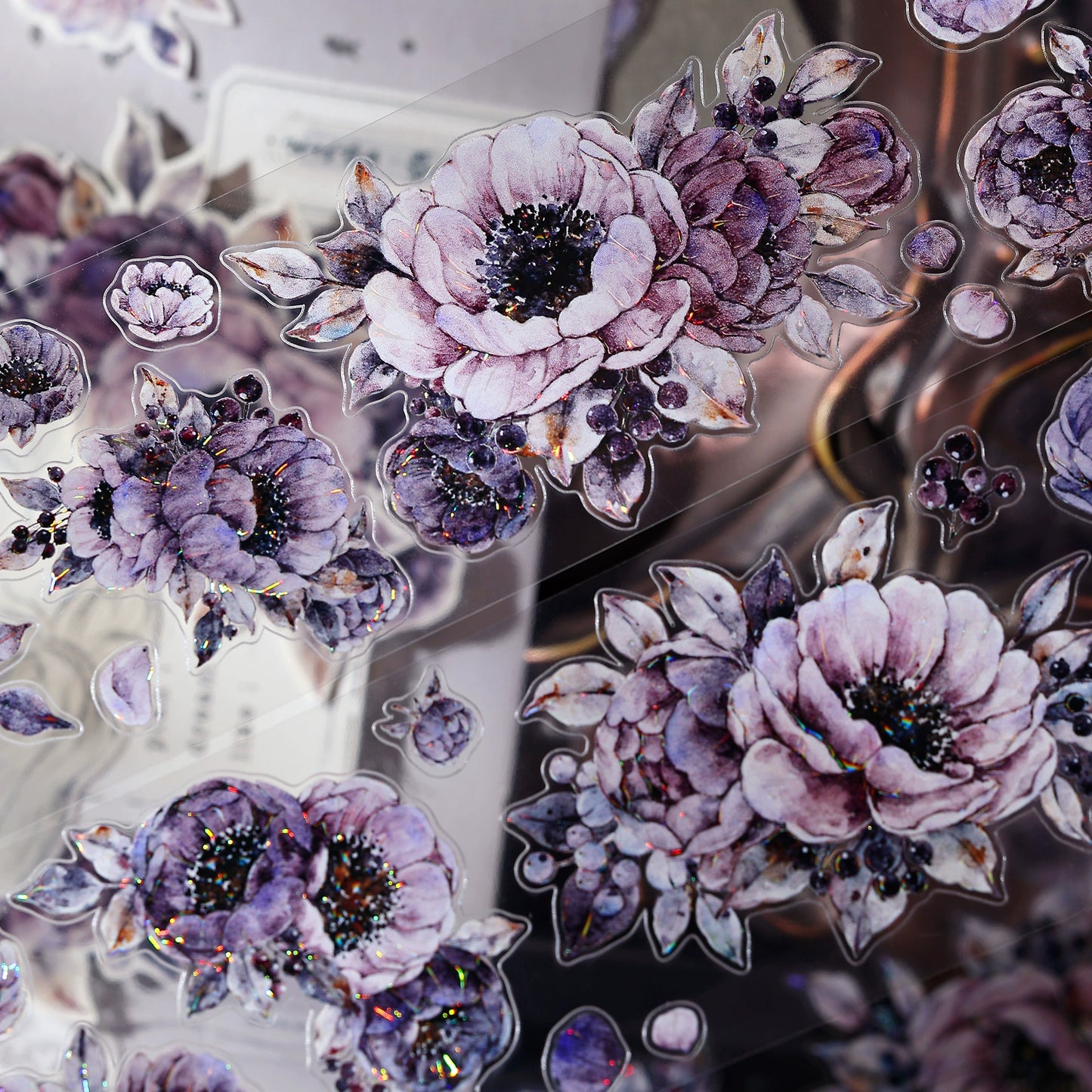 XiaoBaiJia【Night Breeze】Light Retro Orginal Design Washi Pet Tape Landscape Stickers