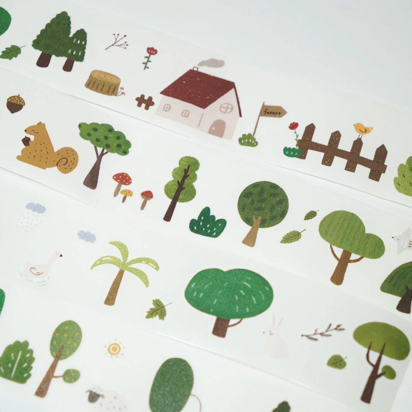 A Bit of A Studio【What's in My Bag】Pre-cut Camp/Breakfast/Bag/Forest Washi/PET Tape