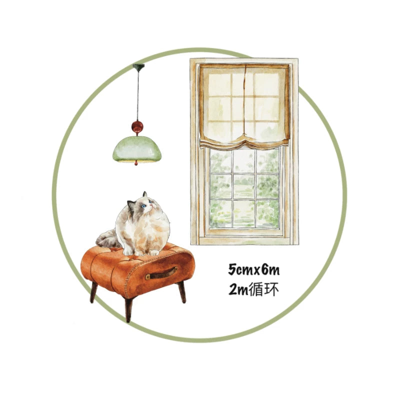 ZaoZao Vol3【Small Object】Original Design Kiss-Cut Washi PET Tape Stickers,for Scrapbook Supplies,Journaling,Junk Journal,Bullet Journal,Planner Stickers