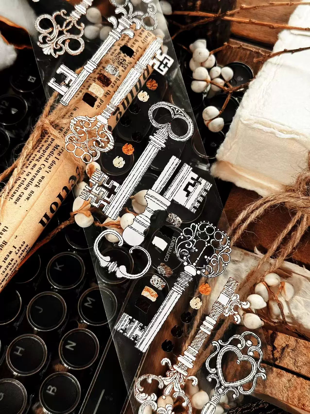 Linlanxi Vol13【Records of Antique Seals】Original Design Exquisite Vintage Decorative Washi Pet Tape