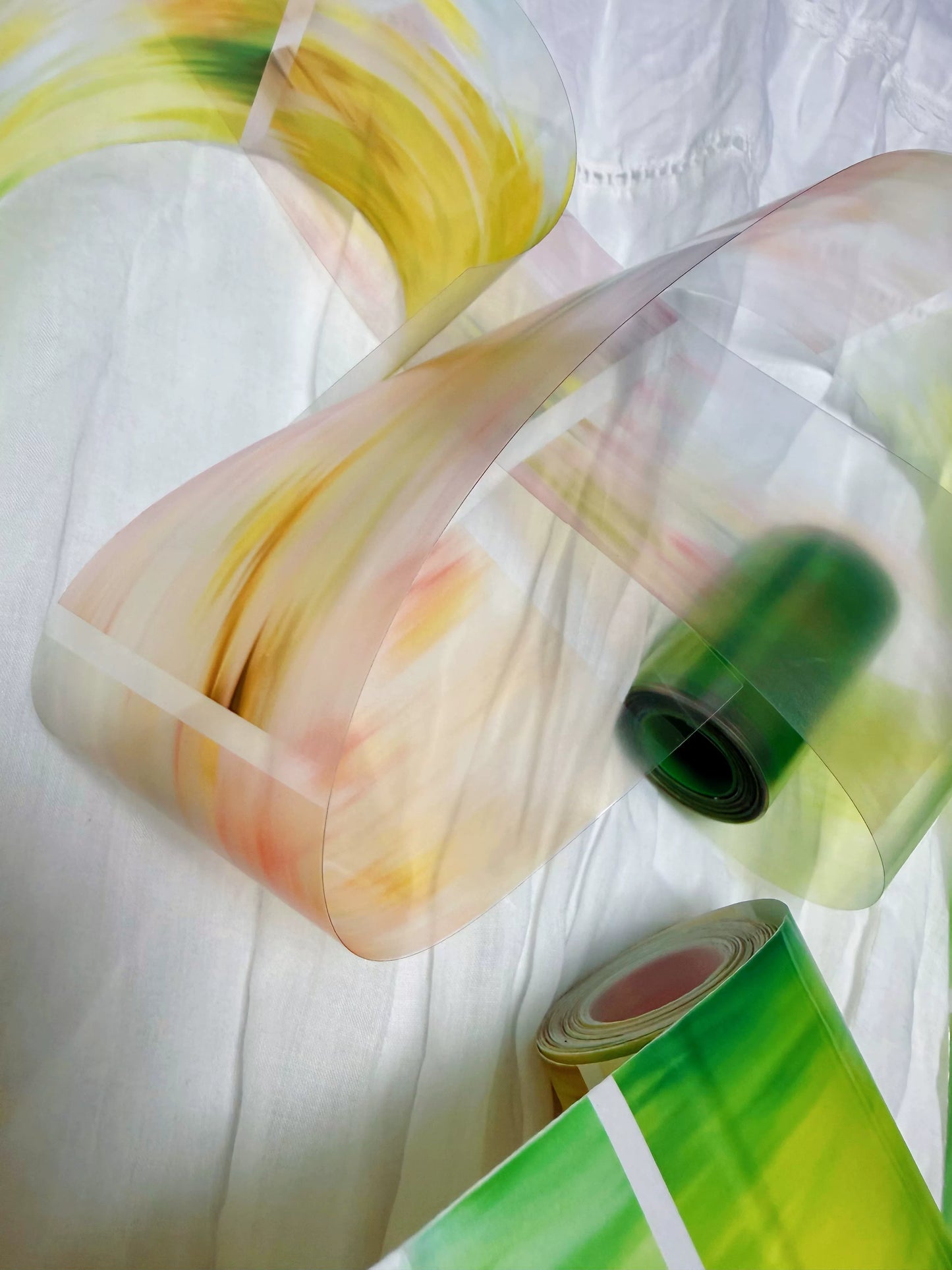 ZaoZao Vol4【Floating Light】Original Design Kiss-Cut Washi PET Tape Stickers,for Scrapbook Supplies,Journaling,Junk Journal,Bullet Journal,Planner Stickers