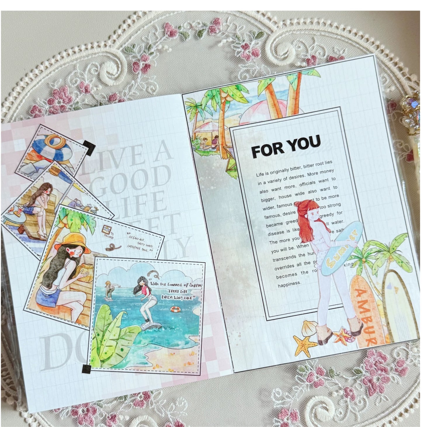 XingXing Vol8【Brave the Wind and Waves】 Pre-cut Light Retro,Outdoor Sports Mountain,Sea,Forest,Desert Scene Washi/PET Tape
