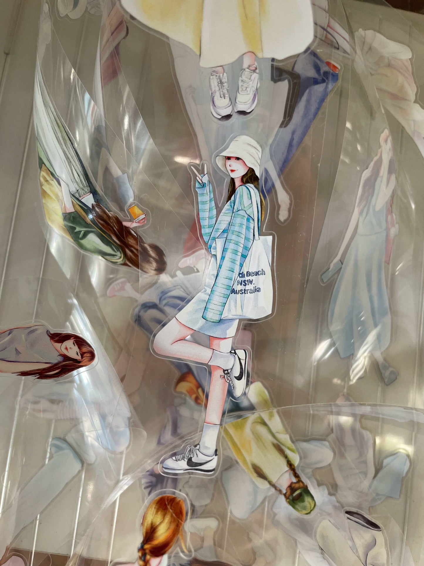 ZaoZao Vol2【Peninsula】Original Design Kiss-Cut Washi PET Tape Stickers,for Scrapbook Supplies,Journaling,Junk Journal,Bullet Journal,Planner Stickers