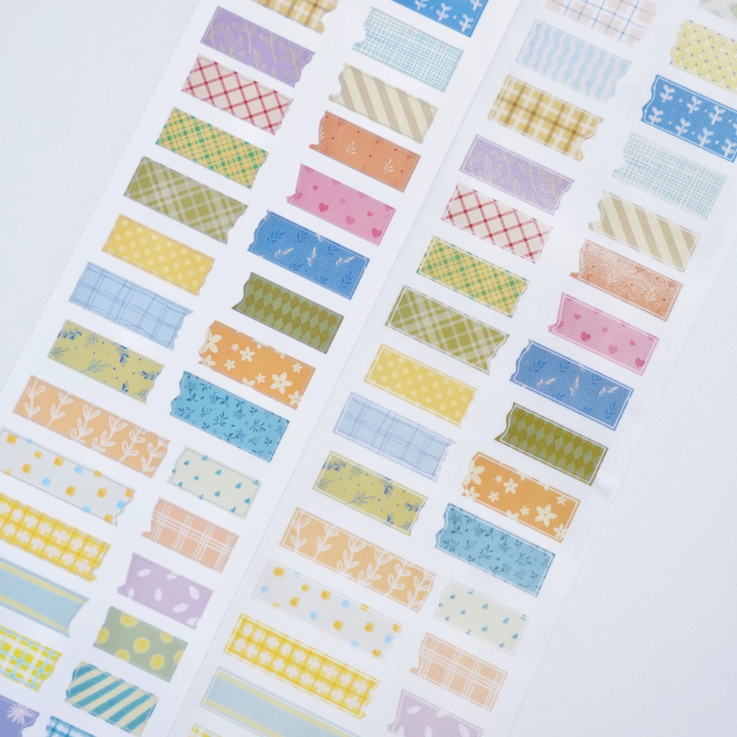 A Bit of A Studio【Daily Payment Receipt】Pre-cut Animal/Small Day/Fruit Washi/PET Tape